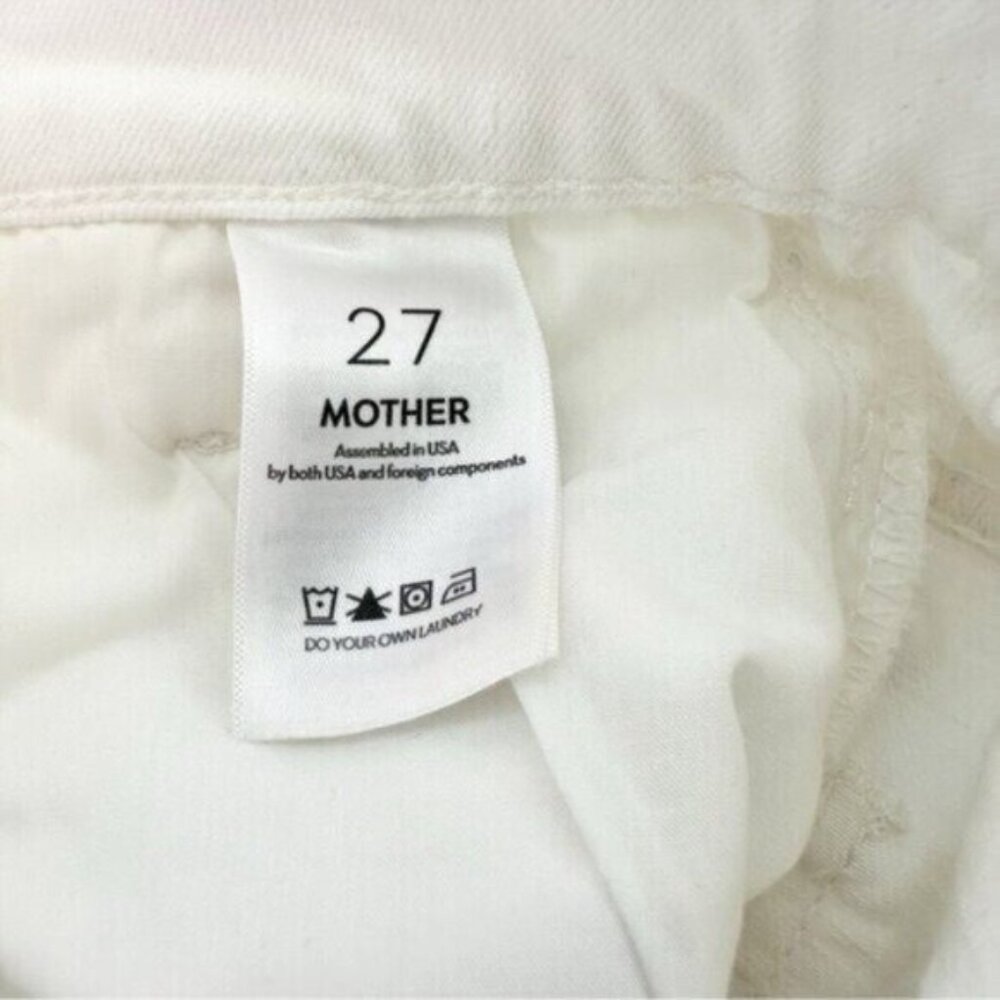NWT Mother Superior The Stud Finder Sneak Totally Innocent Utility Jeans Size 27 - Picture 10 of 12